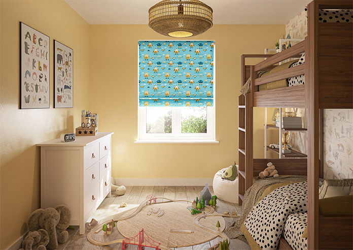 Sparky Squad, Electric - Twist&Fit Roman Blind - Image 8